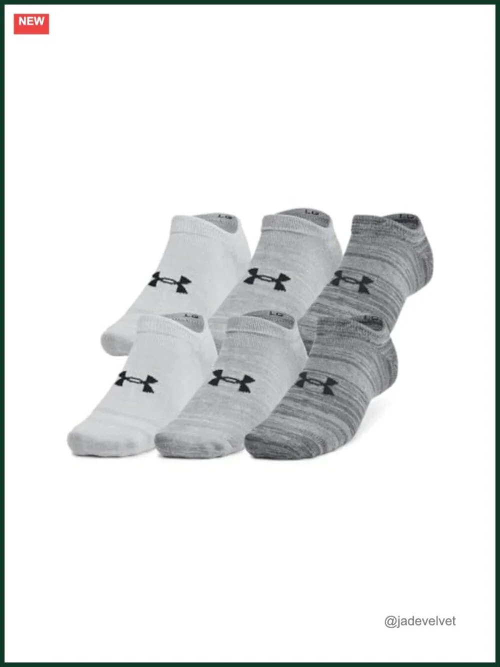 6-Pair No Show Socks Ultra-Thin Lightweight Athletic Running Socks Moisture